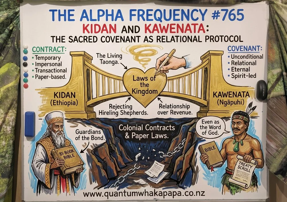 THE ALPHA FREQUENCY #765 - KIDAN AND KAWENATA: THE SACRED COVENANT AS RELATIONAL PROTOCOL