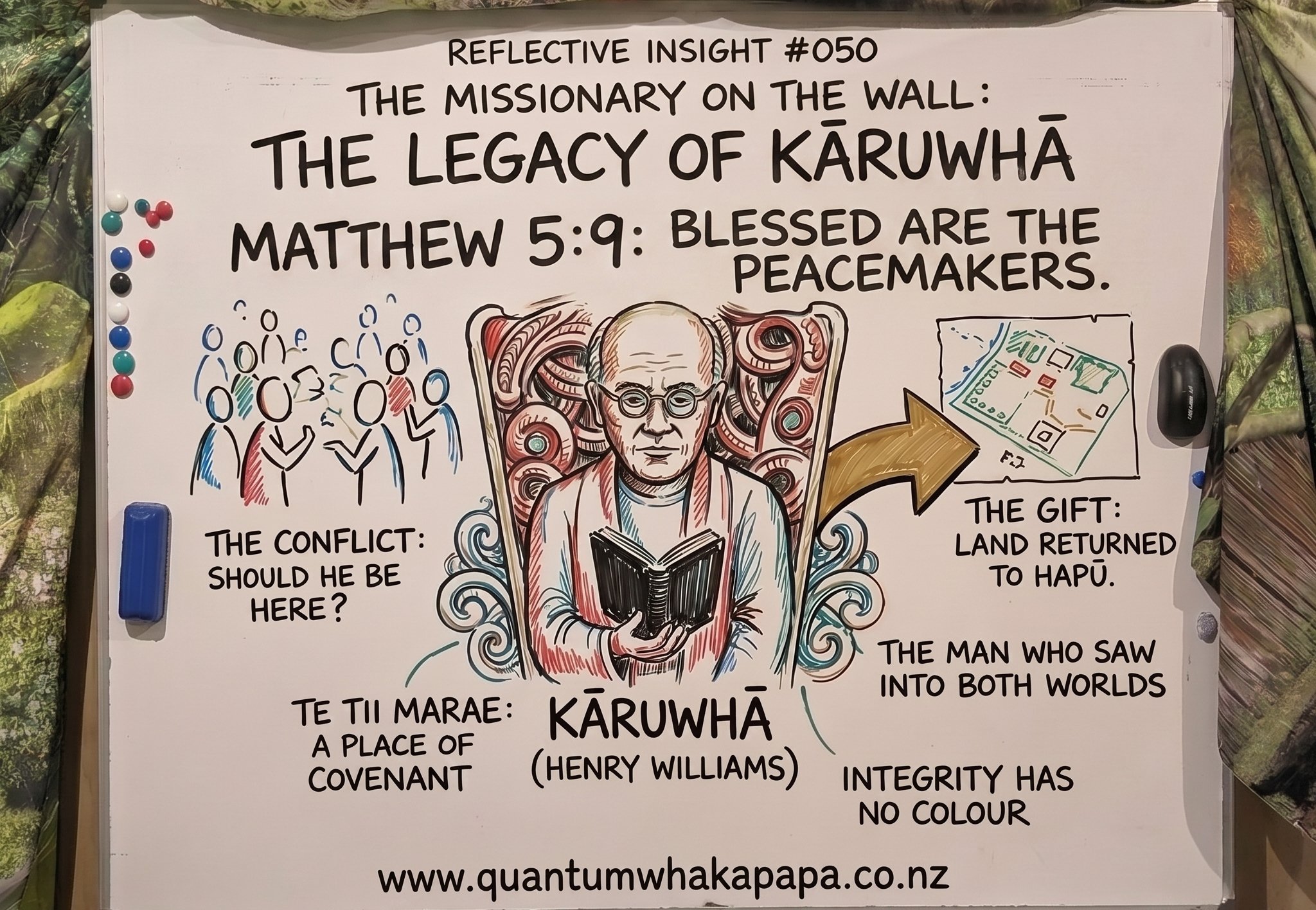 REFLECTIVE INSIGHT #050 - THE MISSIONARY ON THE WALL: THE LEGACY OF KĀRUWHĀ