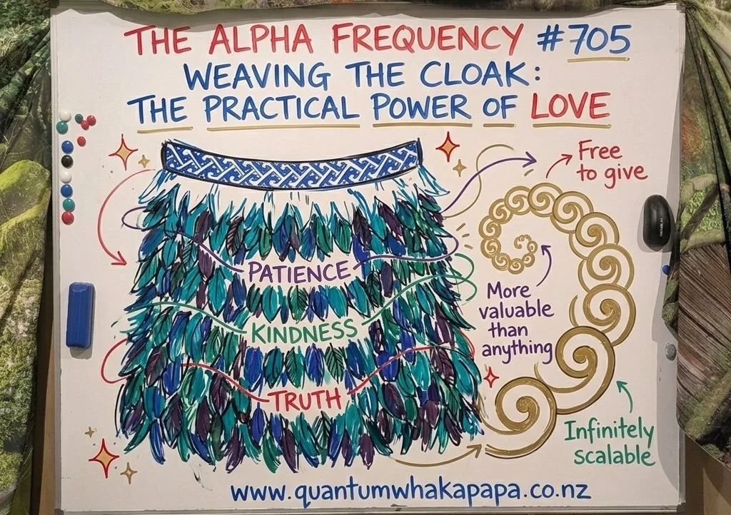 THE ALPHA FREQUENCY #705 - WEAVING THE CLOAK: THE REAL POWER OF LOVE