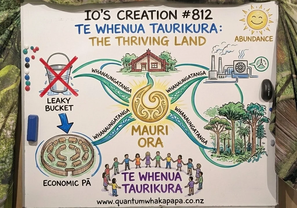 IO’S CREATION #812 - TE WHENUA TAURIKURA: BUILDING THE THRIVING LAND TOGETHER