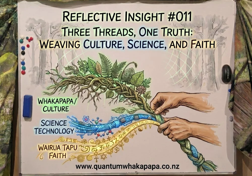 REFLECTIVE INSIGHT #011 - THREE THREADS, ONE TRUTH: WEAVING CULTURE, SCIENCE, AND FAITH