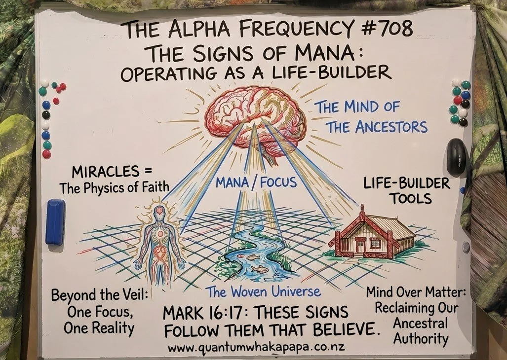 THE ALPHA FREQUENCY #708 - THE SIGNS OF MANA: OPERATING AS A LIFE-BUILDER