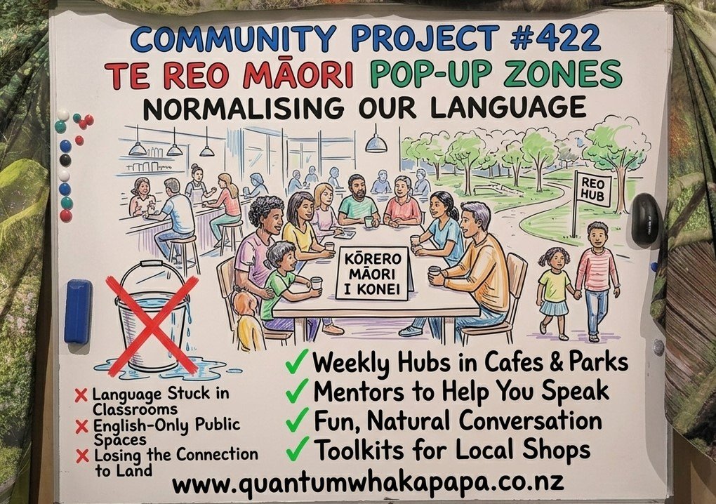 COMMUNITY PROJECT #422 - TE REO MĀORI POP-UP IMMERSION ZONES