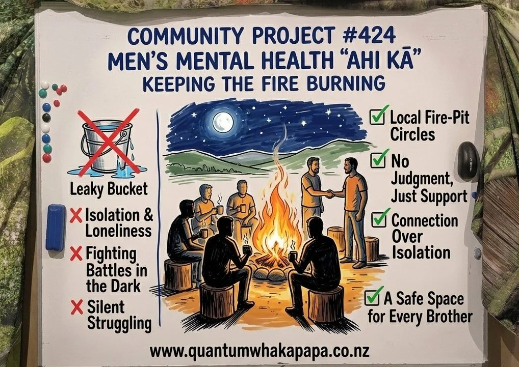 COMMUNITY PROJECT #424 - MEN’S MENTAL HEALTH "AHI KĀ"