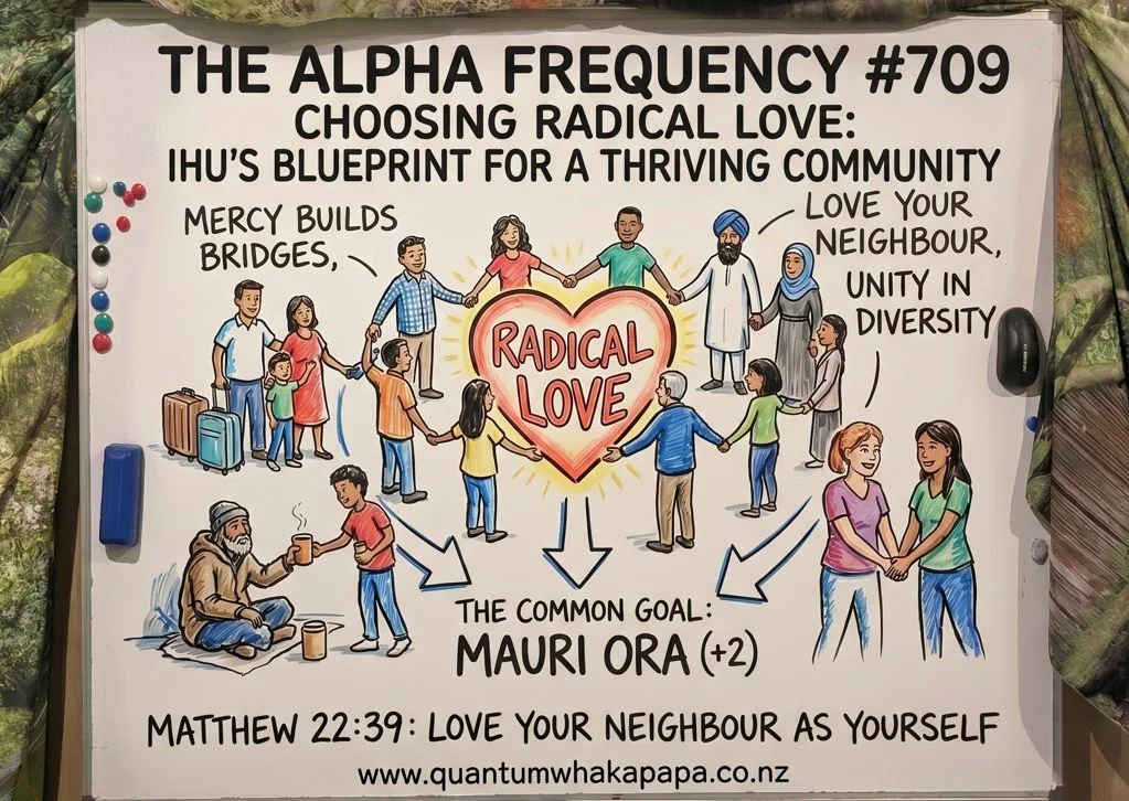 THE ALPHA FREQUENCY #709 - CHOOSING RADICAL LOVE: IHU’S BLUEPRINT FOR A THRIVING COMMUNITY
