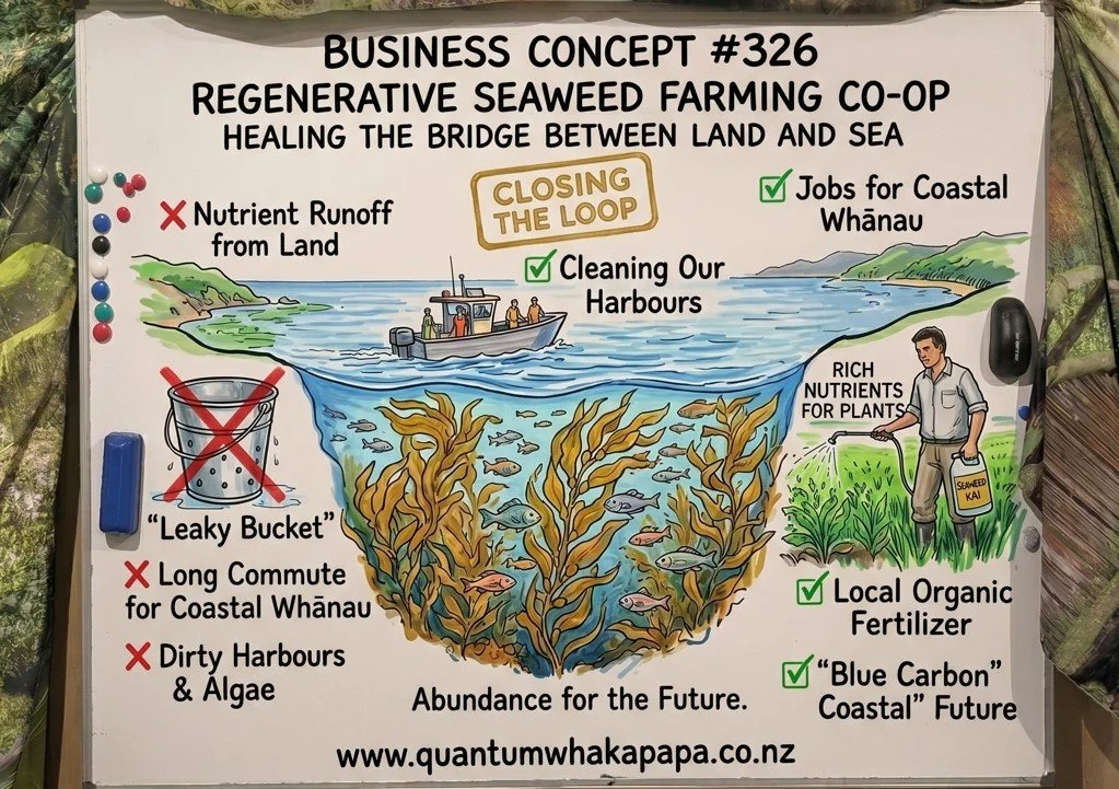 BUSINESS CONCEPT #326 - REGENERATIVE SEAWEED FARMING CO-OP