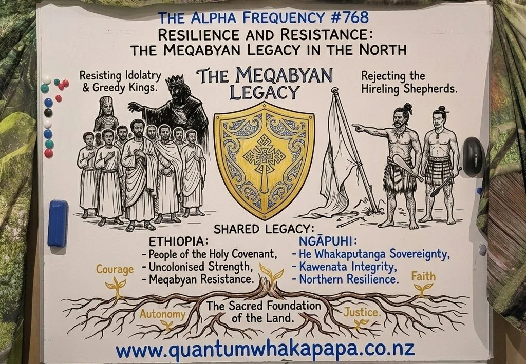 THE ALPHA FREQUENCY #768 - RESILIENCE AND RESISTANCE: THE MEQABYAN LEGACY IN THE NORTH
