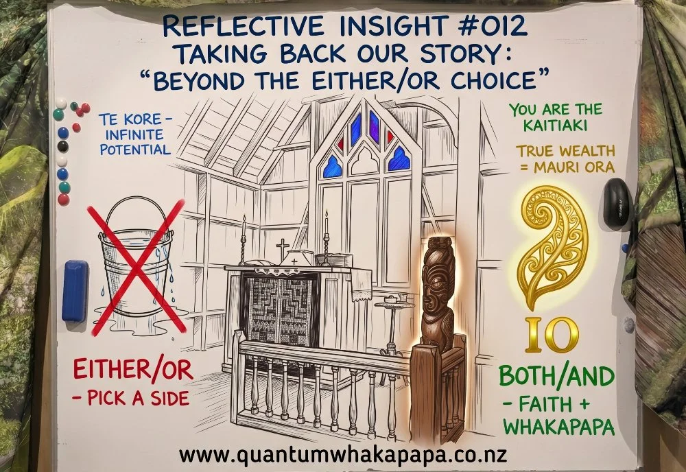 REFLECTIVE INSIGHT #012 - TAKING BACK OUR STORY: BEYOND THE EITHER/OR CHOICE