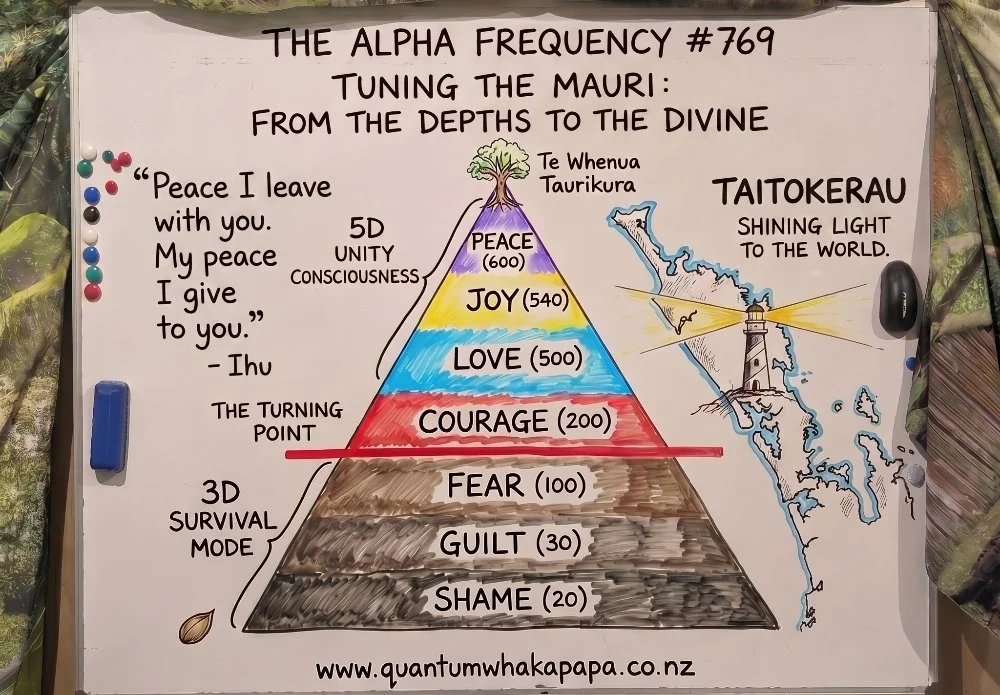 THE ALPHA FREQUENCY #769 - TUNING THE MAURI: FROM THE DEPTHS TO THE DIVINE