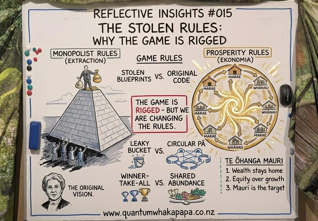 REFLECTIVE INSIGHT #015 - THE STOLEN RULES: WHY THE GAME IS RIGGED