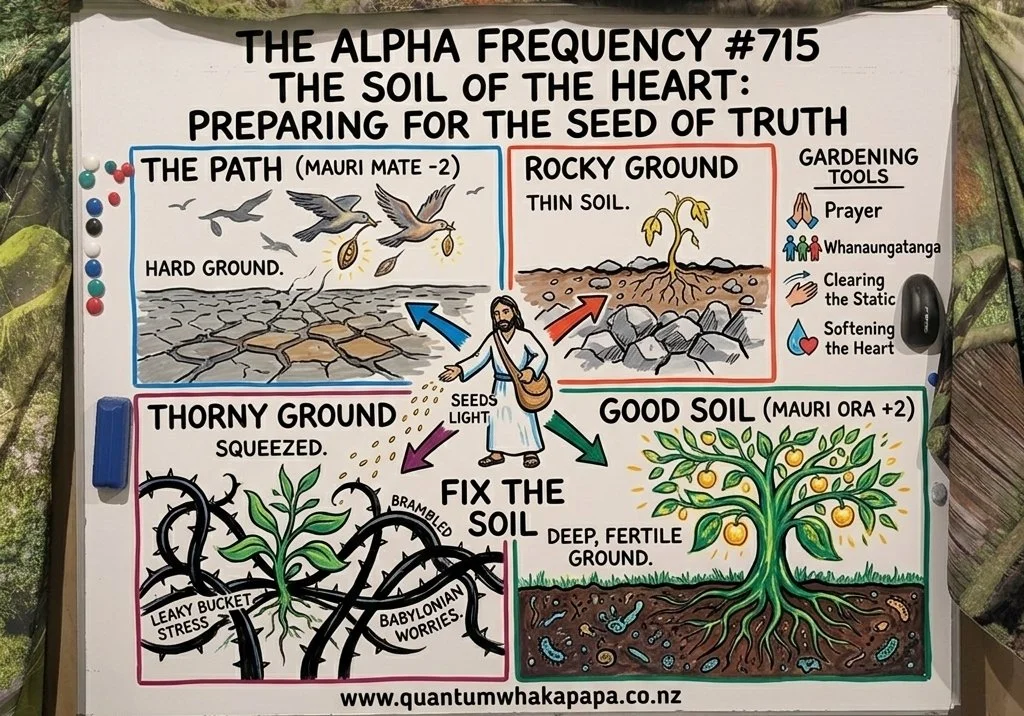 THE ALPHA FREQUENCY #715 - THE SOIL OF THE HEART: PREPARING FOR THE SEED OF TRUTH