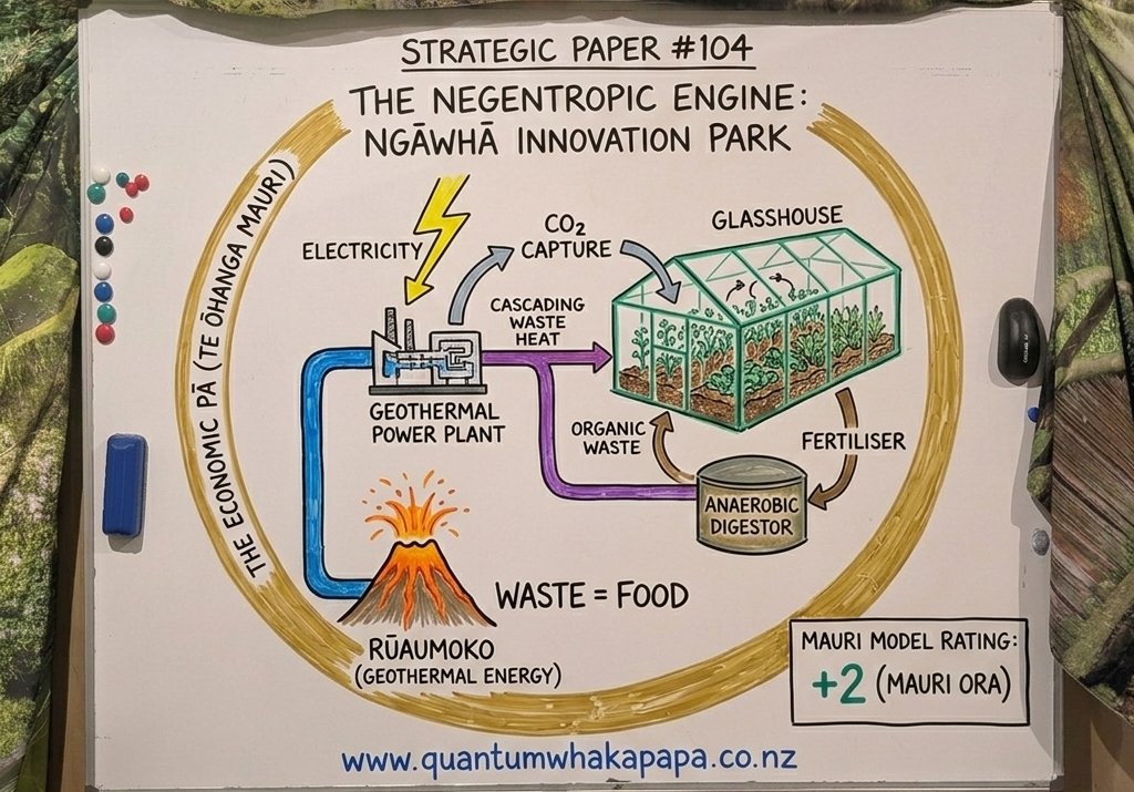 STRATEGIC PAPER #104 - THE NEGENTROPIC ENGINE: NGĀWHĀ INNOVATION PARK