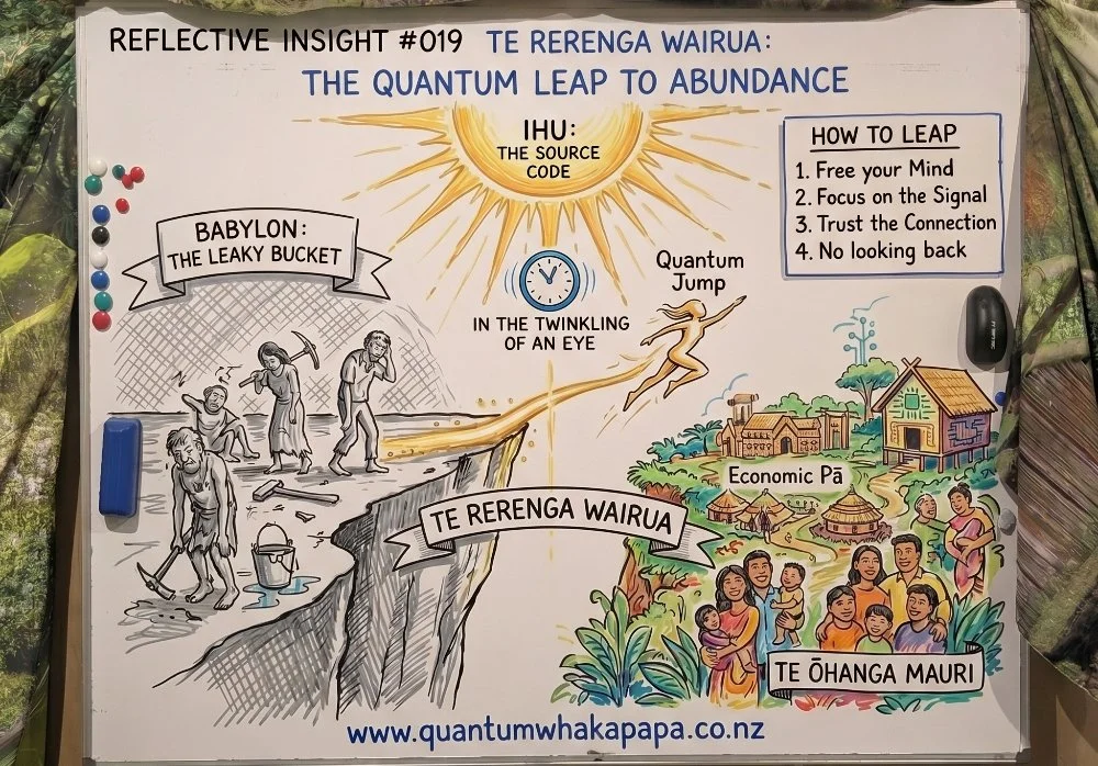 REFLECTIVE INSIGHT #019 - TE RERENGA WAIRUA AND THE QUANTUM LEAP
