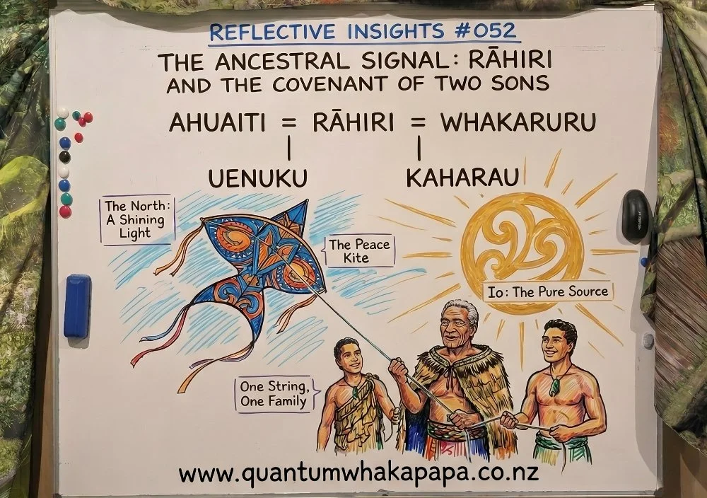 REFLECTIVE INSIGHTS #052 - THE ANCESTRAL SIGNAL: RĀHIRI AND THE COVENANT OF TWO SONS