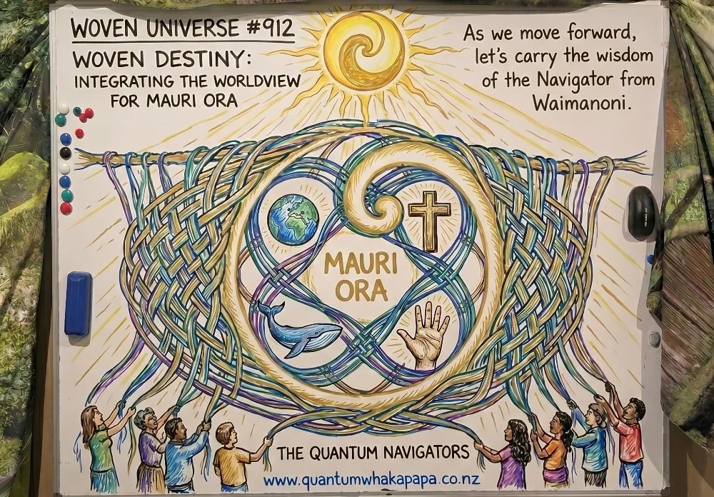 THE WOVEN UNIVERSE #912 - WOVEN DESTINY: INTEGRATING THE WORLDVIEW FOR MAURI ORA