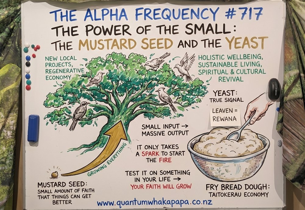 THE ALPHA FREQUENCY #717 - THE POWER OF THE SMALL: THE MUSTARD SEED AND THE YEAST