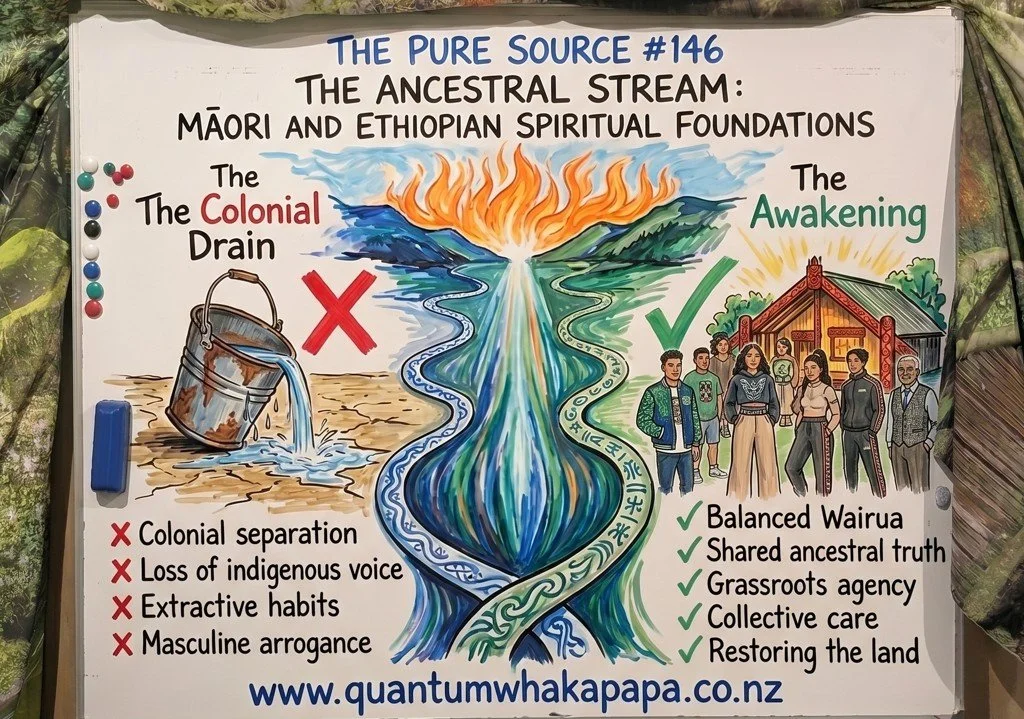 THE PURE SOURCE #146 - THE ANCESTRAL STREAM: MĀORI AND ETHIOPIAN SPIRITUAL FOUNDATIONS