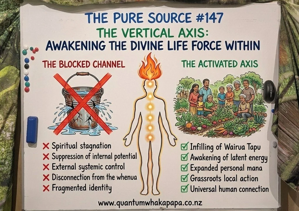 THE PURE SOURCE #147 - THE VERTICAL AXIS: AWAKENING THE DIVINE LIFE FORCE WITHIN