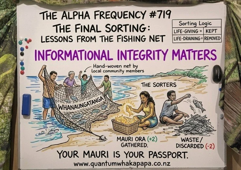 THE ALPHA FREQUENCY #719 - THE FINAL SORTING: LESSONS FROM THE FISHING NET