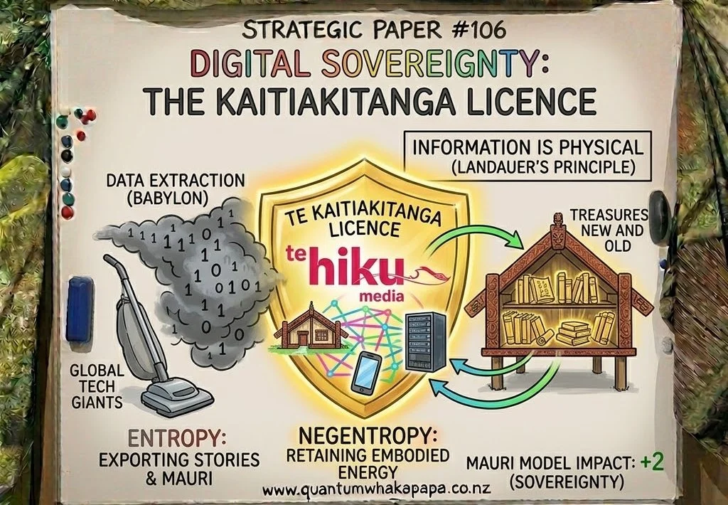 STRATEGIC PAPER #106 - DIGITAL SOVEREIGNTY: THE KAITIAKITANGA LICENCE