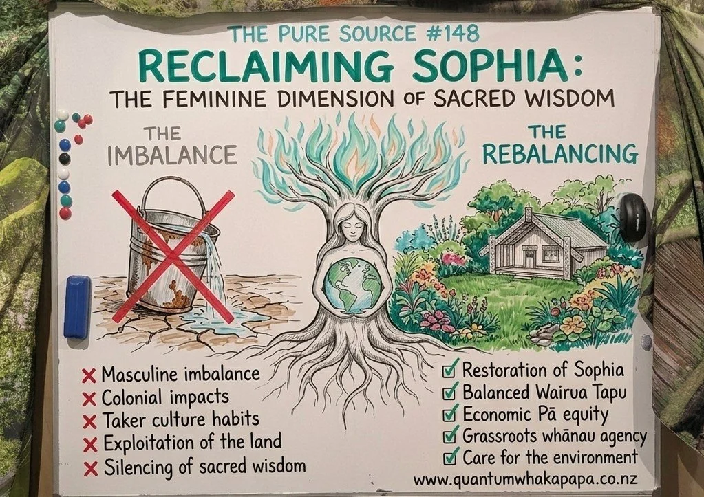 THE PURE SOURCE #148 - RECLAIMING SOPHIA: THE FEMININE DIMENSION OF SACRED WISDOM