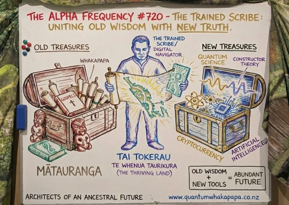 THE ALPHA FREQUENCY #720 - THE TRAINED SCRIBE: UNITING OLD WISDOM WITH NEW TRUTH