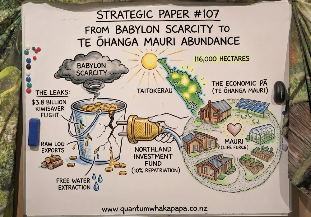 STRATEGIC PAPER #107 - FROM BABYLON SCARCITY TO TE ŌHANGA MAURI ABUNDANCE