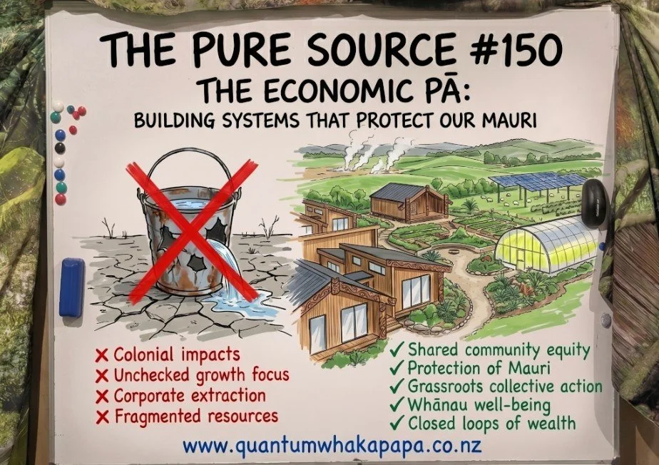 THE PURE SOURCE #150 - THE ECONOMIC PĀ: BUILDING SYSTEMS THAT PROTECT OUR MAURI