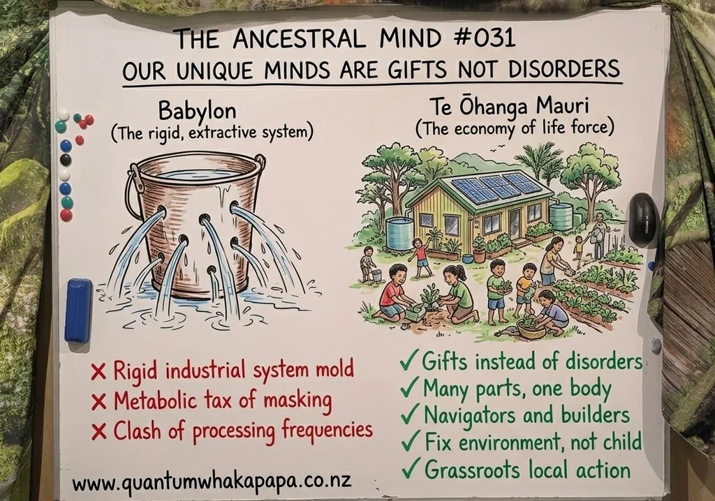 THE ANCESTRAL MIND #031 - OUR UNIQUE MINDS ARE GIFTS NOT DISORDERS