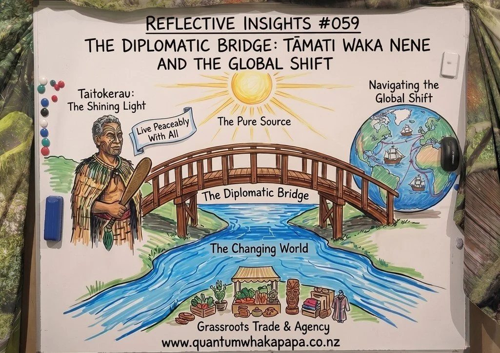 REFLECTIVE INSIGHT #059 - THE DIPLOMATIC BRIDGE: TĀMATI WAKA NENE AND THE GLOBAL SHIFT