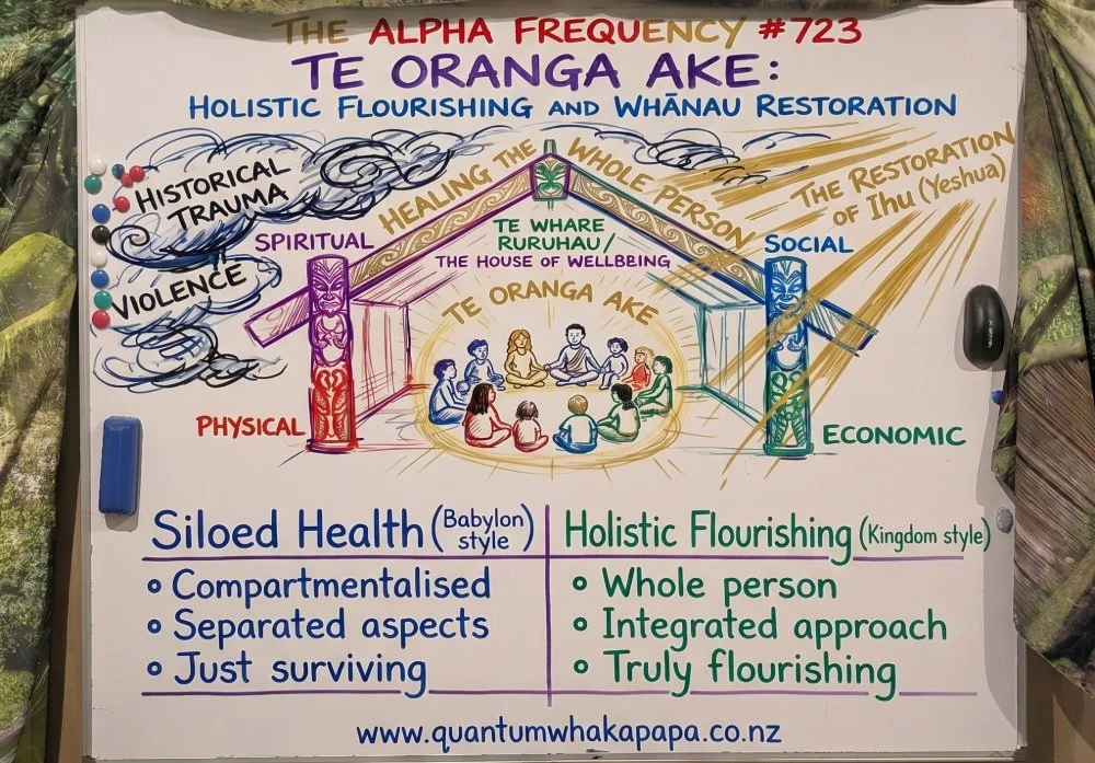 THE ALPHA FREQUENCY #723 - TE ORANGA AKE: HOLISTIC FLOURISHING AND WHĀNAU RESTORATION