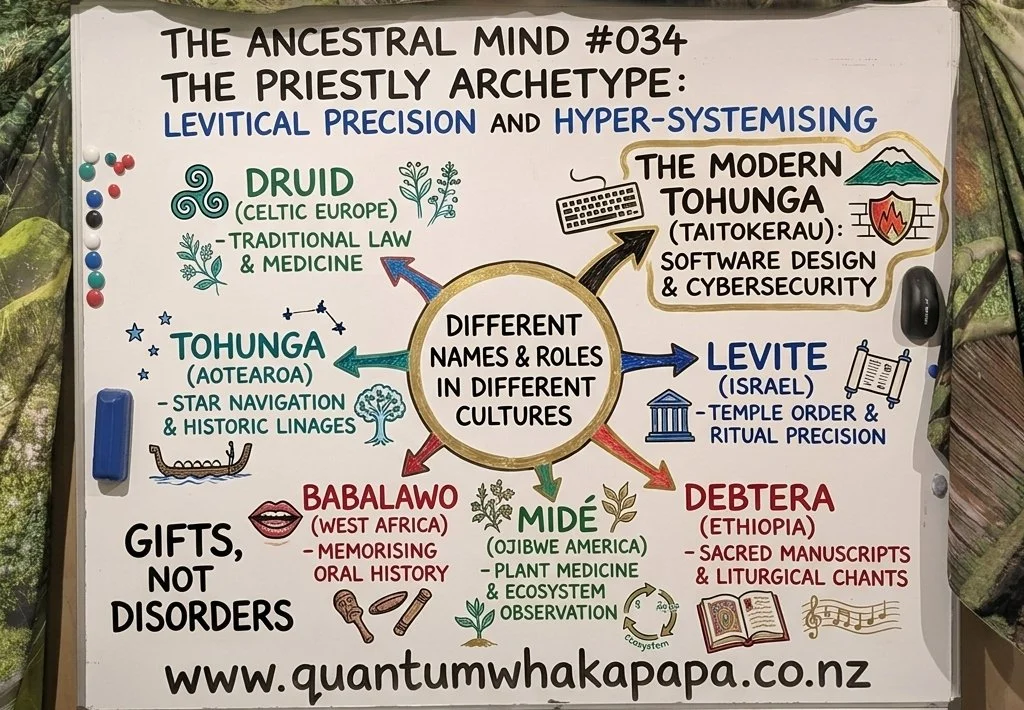 THE ANCESTRAL MIND #034 - THE PRIESTLY ARCHETYPE: THE DEEP FOCUS MINDS ARE SACRED GUARDIANS