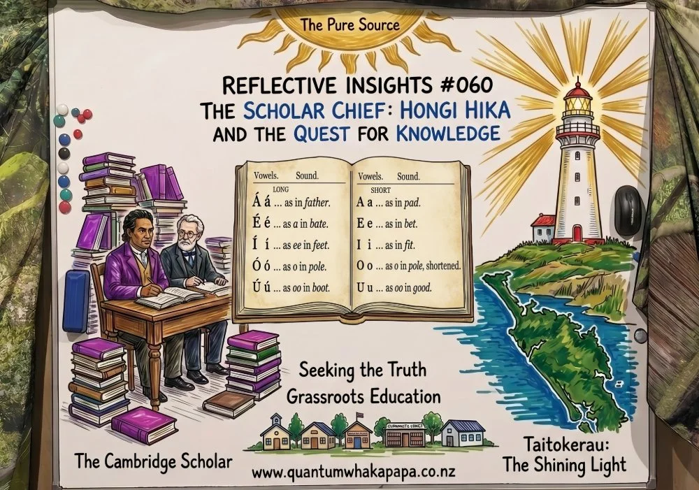 REFLECTIVE INSIGHT #060 - THE SCHOLAR CHIEF: HONGI HIKA AND THE QUEST FOR KNOWLEDGE