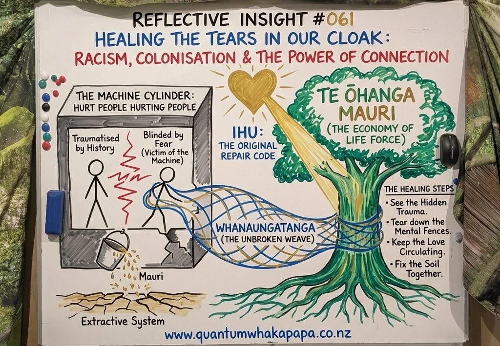 REFLECTIVE INSIGHT #061 - HEALING THE TEARS IN OUR CLOAK: RACISM, COLONISATION, AND THE PATH TO UNITY IN THE NORTH