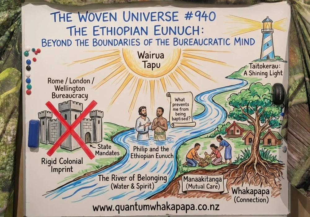 THE WOVEN UNIVERSE #940 - THE ETHIOPIAN EUNUCH: BEYOND THE BOUNDARIES OF THE BUREAUCRATIC MIND