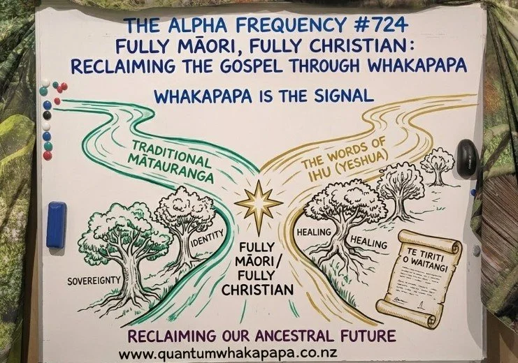 THE ALPHA FREQUENCY #724 - FULLY MĀORI, FULLY CHRISTIAN: RECLAIMING THE GOSPEL THROUGH WHAKAPAPA