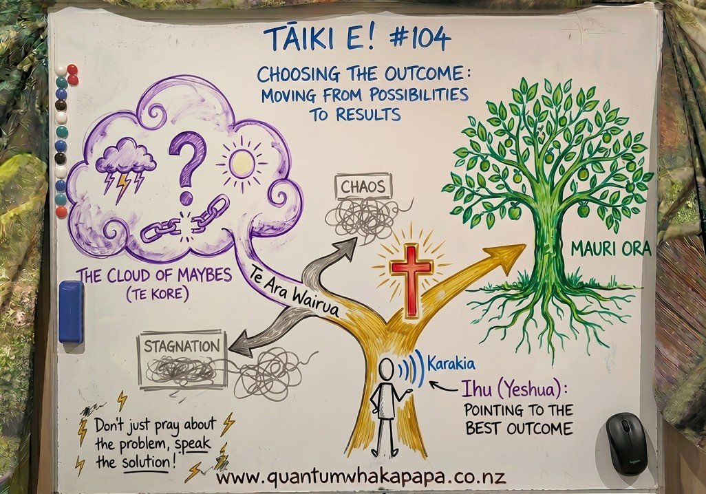 TĀIKI E! #104 - CHOOSING THE OUTCOME: MOVING FROM POSSIBILITIES TO RESULTS