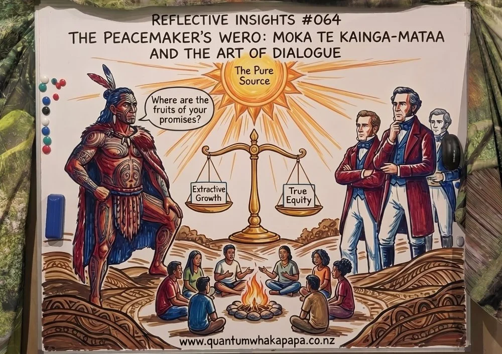 REFLECTIVE INSIGHTS #064 - THE PEACEMAKER’S WERO: MOKA TE KAINGA-MATAA AND THE ART OF DIALOGUE