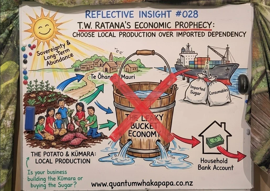 REFLECTIVE INSIGHT #028 - DON’T TRADE AWAY OUR LAND OR OUR FUTURE: T.W. RATANA’S POTATO, FLOUR, AND SUGAR WARNING