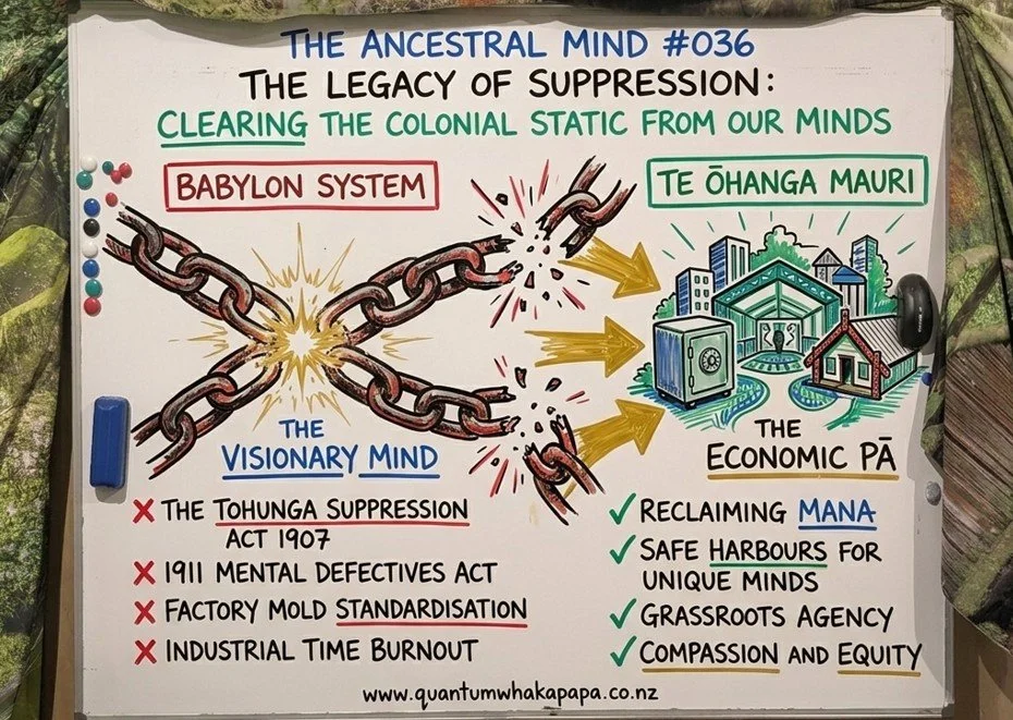 THE ANCESTRAL MIND #036 - THE LEGACY OF SUPPRESSION: CLEARING THE COLONIAL STATIC FROM OUR MINDS