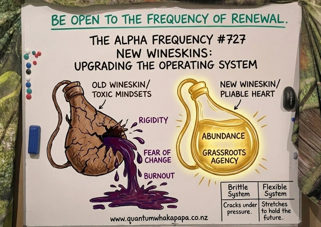 THE ALPHA FREQUENCY #727 - NEW WINESKINS: UPGRADING THE OPERATING SYSTEM