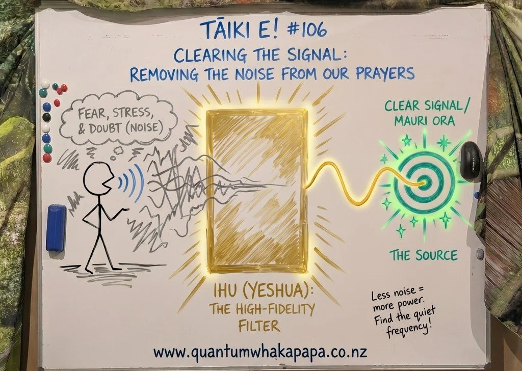 TĀIKI E! #106 - CLEARING THE SIGNAL: REMOVING THE NOISE FROM OUR PRAYERS