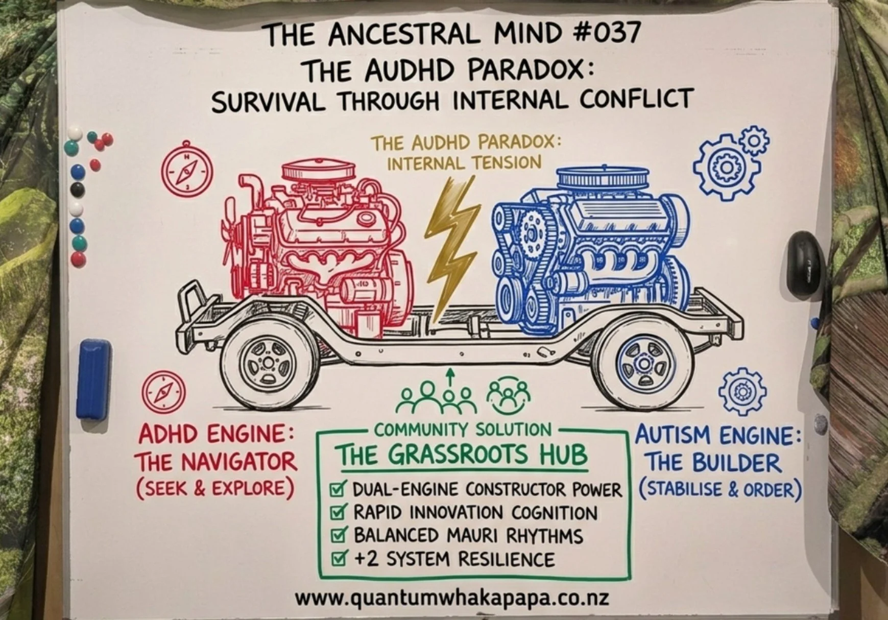 THE ANCESTRAL MIND #037 - THE AuDHD PARADOX: SURVIVAL THROUGH INTERNAL CONFLICT