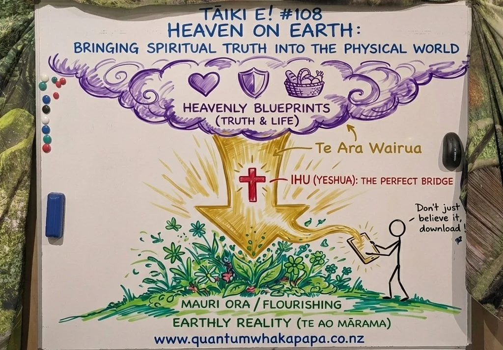 TĀIKI E! #108 - HEAVEN ON EARTH: BRINGING SPIRITUAL TRUTH INTO THE PHYSICAL WORLD
