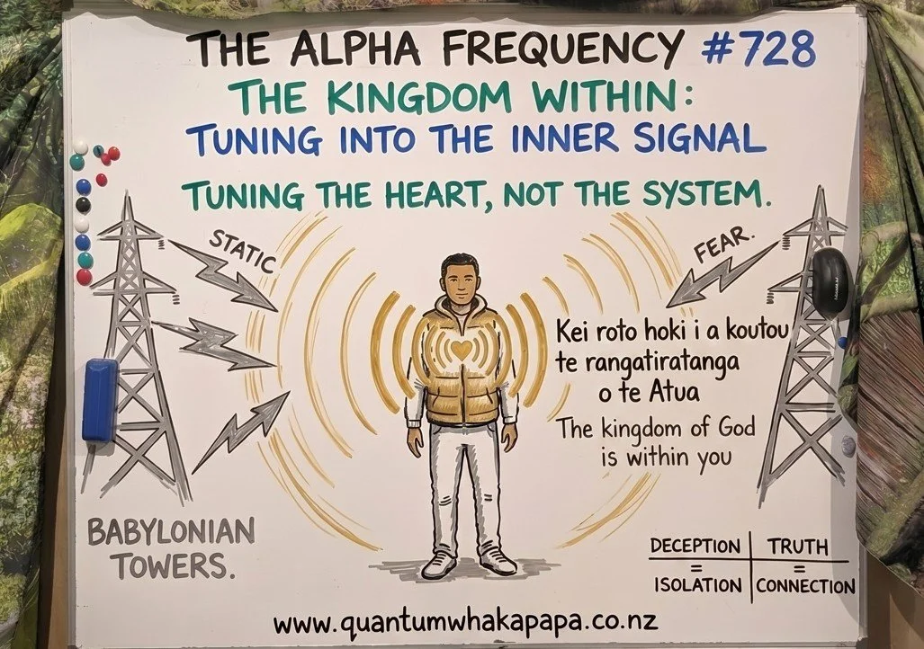 THE ALPHA FREQUENCY #728 - THE KINGDOM WITHIN: TUNING INTO THE INNER SIGNAL