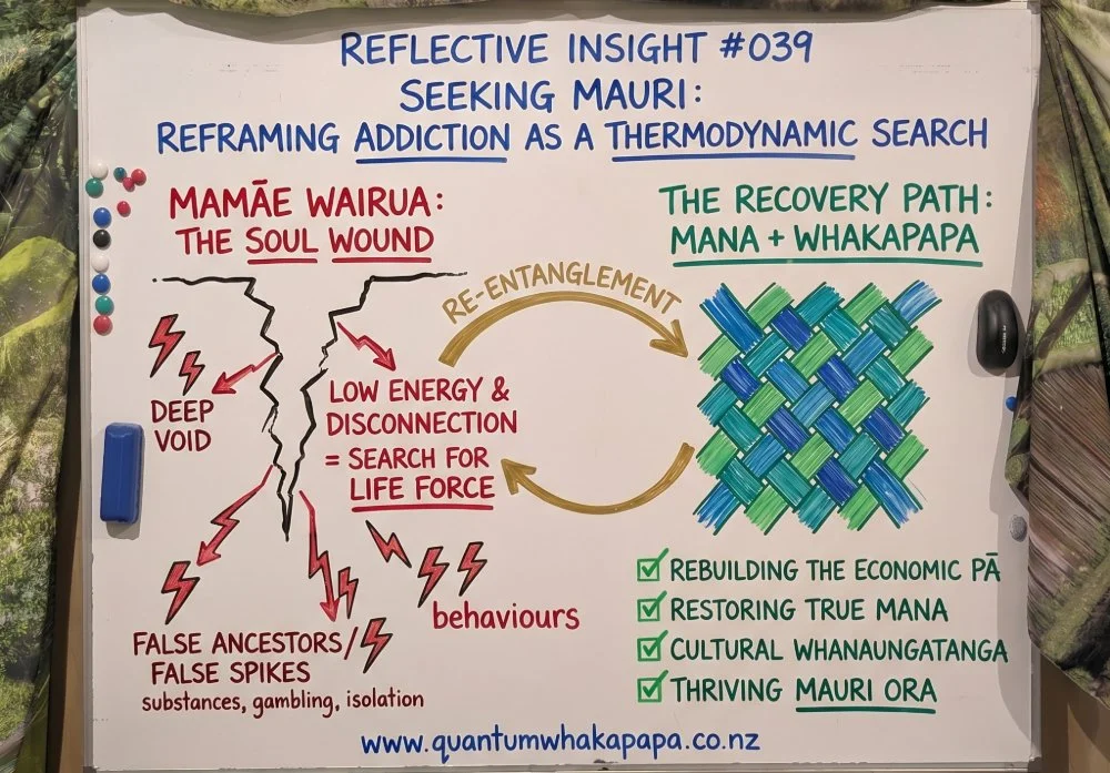 THE ANCESTRAL MIND #039 - SEEKING MAURI: REFRAMING ADDICTION AS A THERMODYNAMIC SEARCH