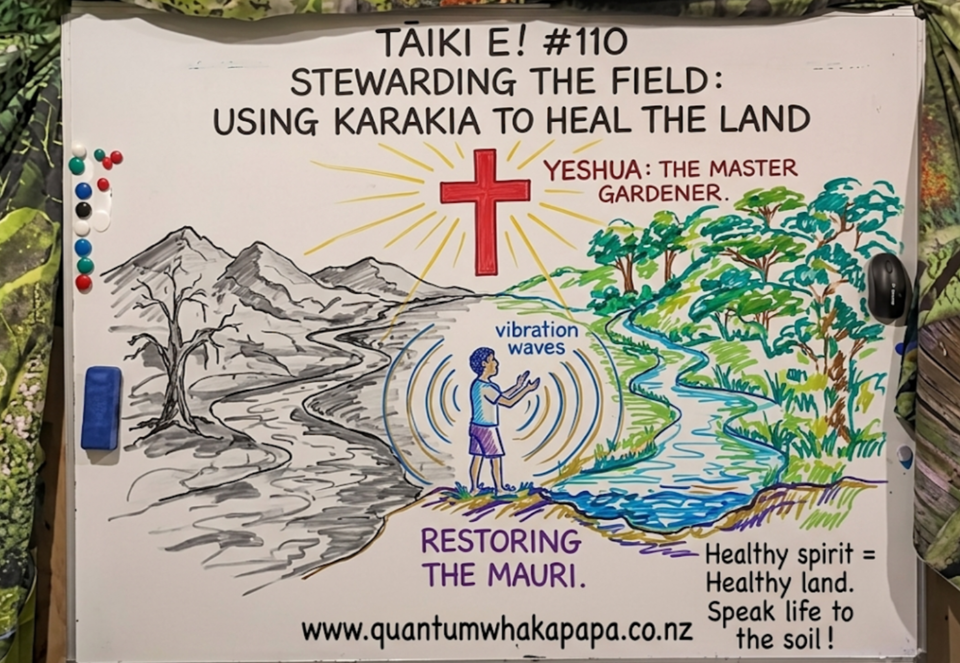 TĀIKI E! #110 - STEWARDING THE FIELD: USING KARAKIA TO HEAL THE LAND