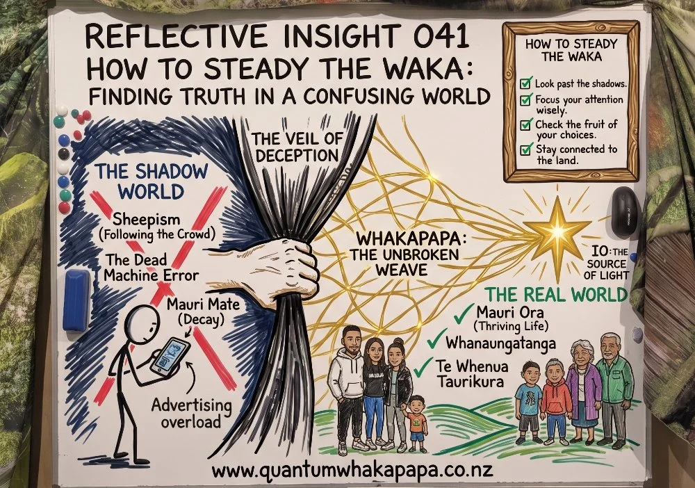 REFLECTIVE INSIGHT #041 - HOW TO STEADY THE WAKA: FINDING TRUTH&nbsp; IN A CONFUSING WORLD