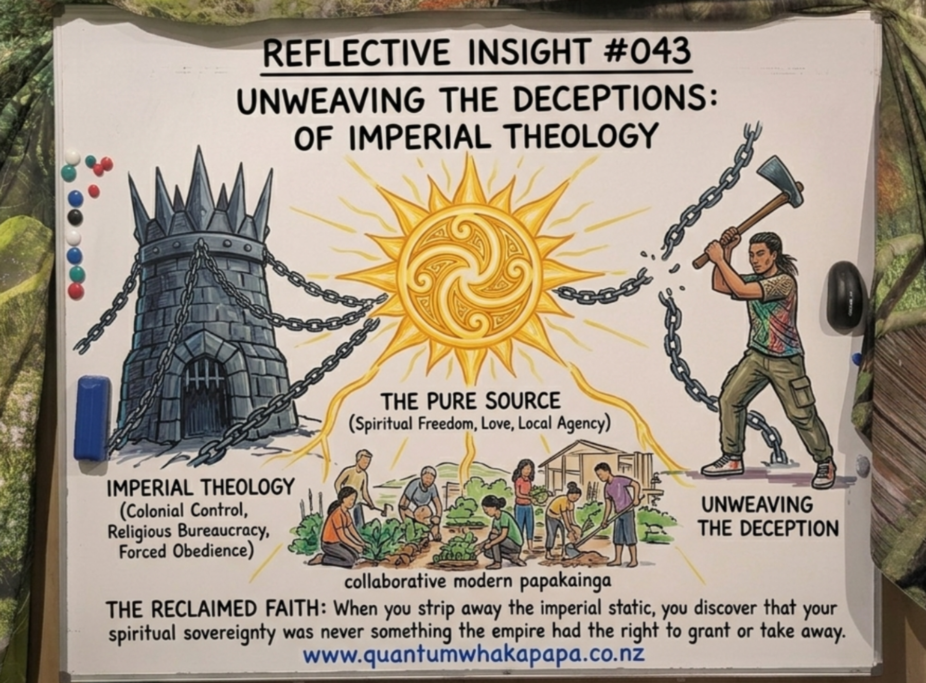 REFLECTIVE INSIGHT #043 - UNWEAVING THE DECEPTIONS OF IMPERIAL THEOLOGY
