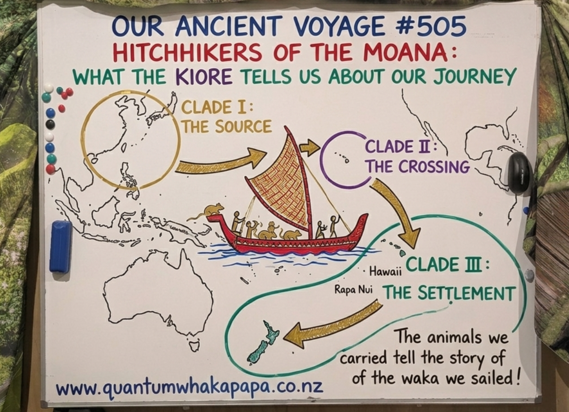 OUR ANCIENT VOYAGE #505 - HITCHHIKERS OF THE MOANA: WHAT THE KIORE TELLS US ABOUT OUR JOURNEY